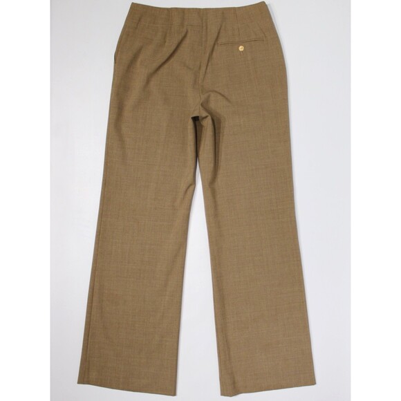 St. John Collection Beige Wide Leg Flare Pants Pockets Lagenlook Women Size 6 - Picture 3 of 16